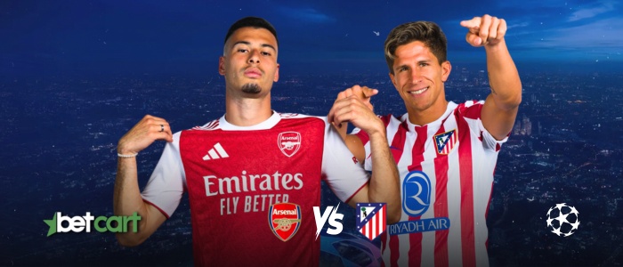 آرسنال ۴-۰ اتلتیکو مادرید؛ تار و مار شدن سیمئونه در لندن با دبل یوکرش