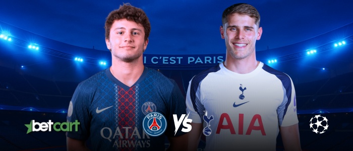 پاری‌سن ژرمن ۵-۳ تاتنهام: جشنواره انریکه با هت‌تریک ویتینیا